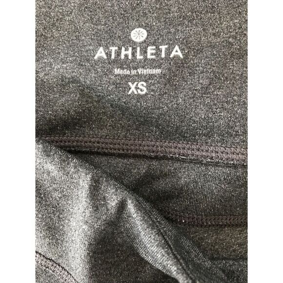 ATHLETA Balance Legging Capri Pants Womens XS Yoga Athletic Running 964552 Gray - Picture 5 of 7